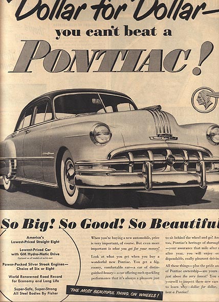 1963 Pontiac Catalina Classic Advertisement Ad P80