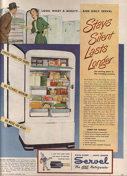 Refrigerator ads